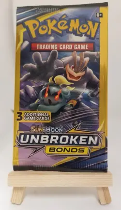 Pokemon 2019 Unbroken Bonds 3 Card Booster Pack Unweighed New Factory Sealed - Image 4