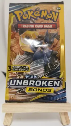 Pokemon 2019 Unbroken Bonds 3 Card Booster Pack Unweighed New Factory Sealed - Image 5