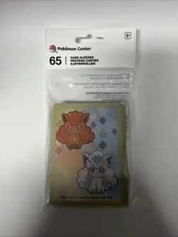 Vulpix Season Pokemon Center Card Sleeves (65 Count) New & Sealed - Image 1