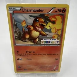 Build a Bear Pokemon Card Charmander Promo Trading Card TCG SEALED NEW - Image 1