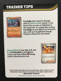 Mega Charizard Trainer Tips Phantasmal Flames Pokemon Card Prerelease Battle Box - Image 2