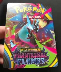 Mega Charizard Trainer Tips Phantasmal Flames Pokemon Card Prerelease Battle Box - Image 3