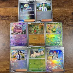 Lot of 15 Pokemon POKE BALL Holo Cards Prismatic Evolution - Bundle Mint/ NM - Image 1