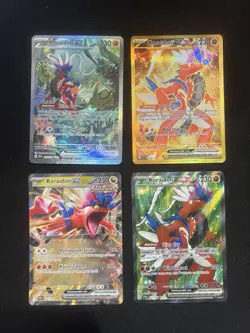 Pokemon Card Collection Lot Holos Full Arts Nesr Mint Koraidon Lot - Image 2