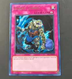 Yu-Gi-Oh! Invasion Of Chaos Robbin' Zombie Rare Trap Card IOC-EN109 NM - Image 1