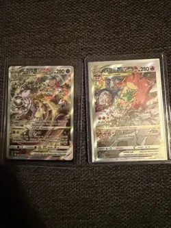 Pokemon TCG Cards Mewtwo Vstar Gg44/gg70 And Charzard Vstar Swsh262 set of 2 - Image 1