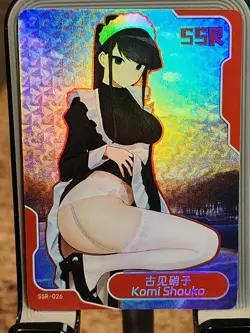 Komi Shouko SSR-026 Senpai Goddess Haven Series 5 Story CCG Anime Card - Image 1