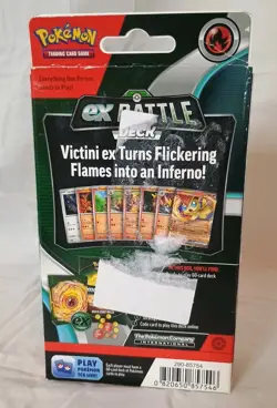 Pokemon ex Battle Deck VICTINI EX Factory Sealed Box Ready To Play Deck - Image 2