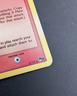 Pokemon Mew Delta Species Holo 003/017 Pop Series 5 Inverted Back Error - Image 2