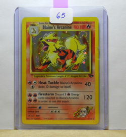👾 BLAINE'S ARCANINE #1 | 2000 POKEMON GYM CHALLENGE | Great Condition! - Image 4