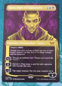Kaito, Bane of Nightmares (Showcase) Duskmourn: House of Horror Regular - Image 1