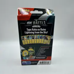 Pokemon TCG EX Battle Deck Tapu Koko EX Factory Sealed Ready To Play - Image 3