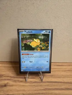 2025 Pokemon Mega Evolution Black Star Promo EN Psyduck #007 - Near Mint - Image 2