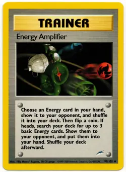 Pokemon - Neo Destiny Energy Amplifier 98/105 NM - Image 1
