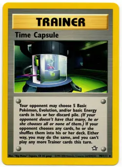 Pokemon - 1st Edition Neo Genesis Time Capsule 90/111 NM - Image 1