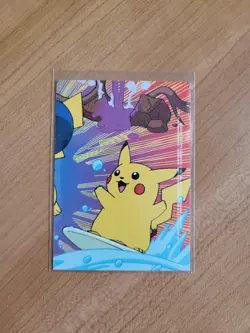Topps Pokemon #132 Ditto Pikachu, 2000, Blue Logo, 5 of 10, Rare, Never Played - Image 2