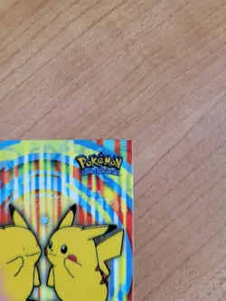 Topps Pokemon #132 Ditto Pikachu, 2000, Blue Logo, 5 of 10, Rare, Never Played - Image 3