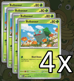 Pokemon TCG: Mega Evolution - 'Pick a Playset' 4x Grass Type Pokemon NM+ - Image 2