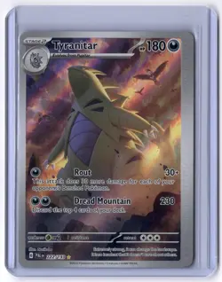Tyranitar - 222/193 Illustration Rare Holo NM Pokemon SV02: Paldea Evolved - Image 1