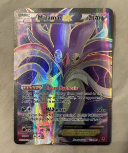 2014 Pokemon Malamar EX 115/119 Phantom Forces Full Art Holo - Image 1