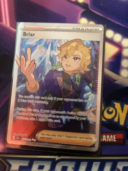 Briar - 163/142 - Pokemon Stellar Crown Full Art Ultra Rare NM - Image 1