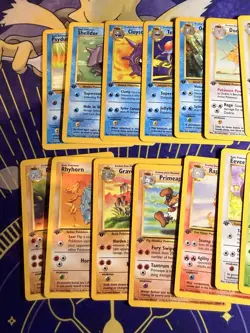 Pokemon 1st Edition Lot Jungle and Fossil - Image 2