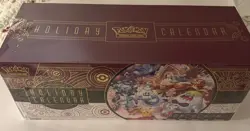 Pokemon TCG 2025 Holiday Advent Calendar New Sealed Fast Shipping - Image 1
