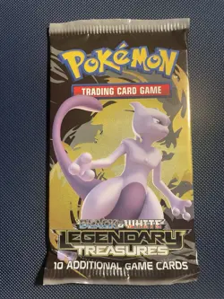 Pokemon - Black & White Legendary - Treasures Booster Pack - Mewtwo Artwork - - Image 2