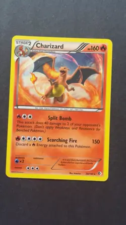 Pokemon TCG 2012 Boundaries Crossed Charizard #20/149 Holo Rare Raw Card - Image 2