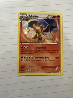 Pokemon TCG 2012 Boundaries Crossed Charizard #20/149 Holo Rare Raw Card - Image 3