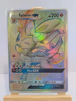 Custom Fan Art Sylveon GX High Quality Custom Card Foil Finish - Image 2