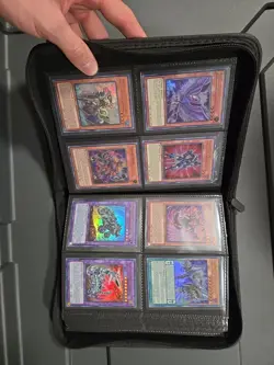 Pokemon and Yu-Gi-Oh Card Lot Plus 288 Pocket Binder Holos Rares - Image 3