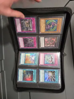 Pokemon and Yu-Gi-Oh Card Lot Plus 288 Pocket Binder Holos Rares - Image 5