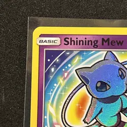 Pokemon TCG Shining Mew 40/73 Shining Legends Holo Card - Near Mint - Image 2