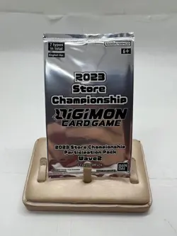 7 Digimon Card Game 2023 Store Championship Participation Pack Wave 2 English - Image 1