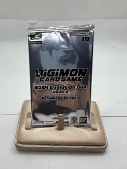 Digimon Card Game 2024 Evolution Cup Wave 2 Participation Pack English x5 New - Image 1