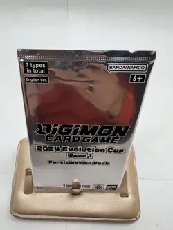 Digimon Card Game 2024 Evolution Cup Wave 1 Participation Pack English Set of 12 - Image 5