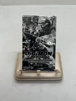 Digimon Card Game Store Championship 2022 Participant Pack Sealed - Image 1