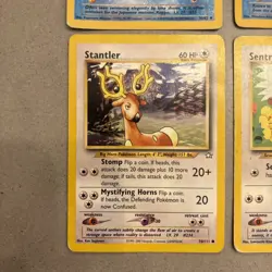 Pokemon TCG Lot of 4 Vintage Cards 1995-2001 HP English 1st Edition - Image 4