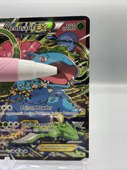 Venusaur EX XY123, XY Promos (PR) Holo Pokemon Card, DMG - Image 2