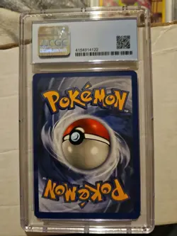 CGC 8.5 Hitmonchan 1999 Base Set 7/102 Holo Pokemon Card - Image 2