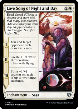 Love Song of Night and Day [Commander Masters] Magic MTG - Image 1