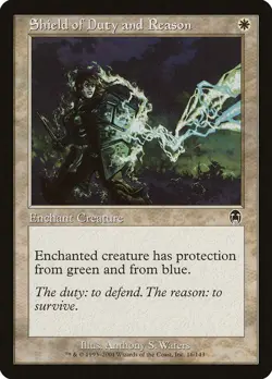 Shield of Duty and Reason [Apocalypse] Magic MTG - Image 1