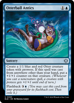 Otterball Antics [Bloomburrow] Magic MTG - Image 1