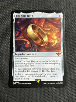The One Ring M246 the Lord of the Rings Tales of Middle-Earth SHIPS FAST ACRYLIC - Image 1