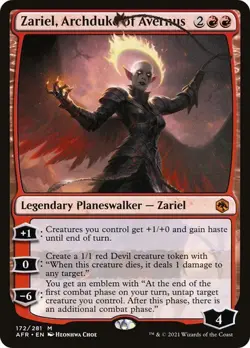 MTG - Zariel, Archduke of Avernus - AFR - Magic the Gathering - Image 1