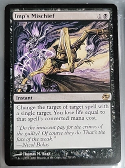 MTG Imp's Mischief Planar Chaos 72/165 Regular Rare - Image 1