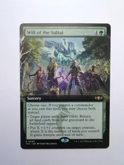 MTG Will of the Sultai (TDC) Commander: Tarkir: Dragonstorm Regular Extended 89 - Image 1