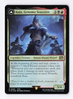 Kuja, Genome Sorcerer (Foil) 0232 (R) MTG Final Fantasy (FIN) (EN) - Image 1