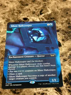 SILENT HALLCREEPER Magic MTG Duskmourn Borderless - Image 1